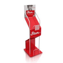 Foldable Cardboard Brochure Holders, Pop Floor Display Stand